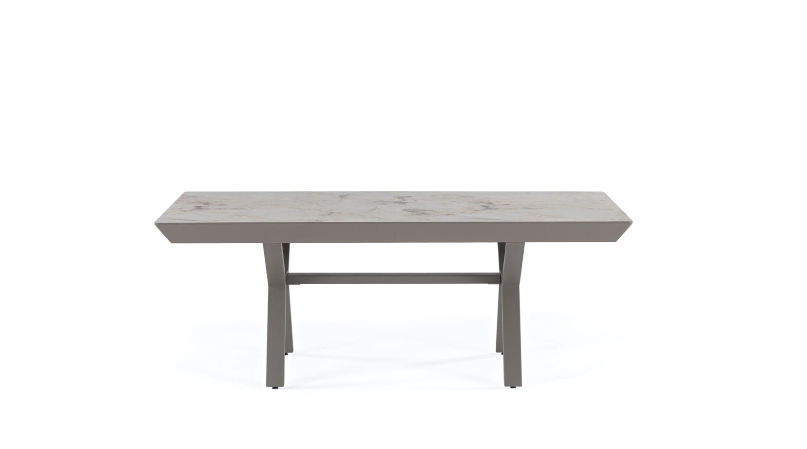 Masa living pentru 10 persoane - 200x100x77h cm - se extinde la 360 cm - COD323