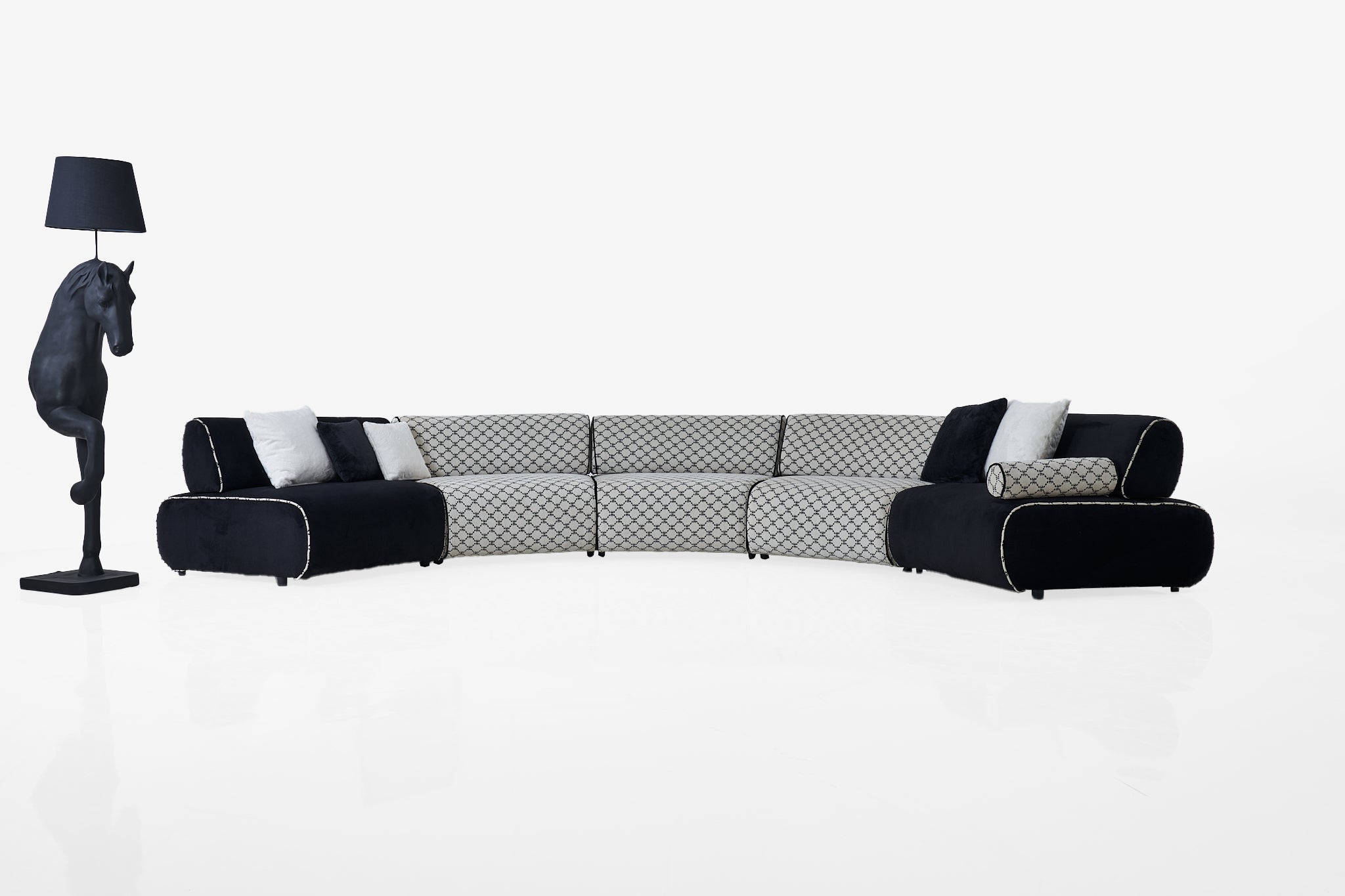 COLTAR134 - coltar modular, spatar rabatabil, 490x105x78h cm