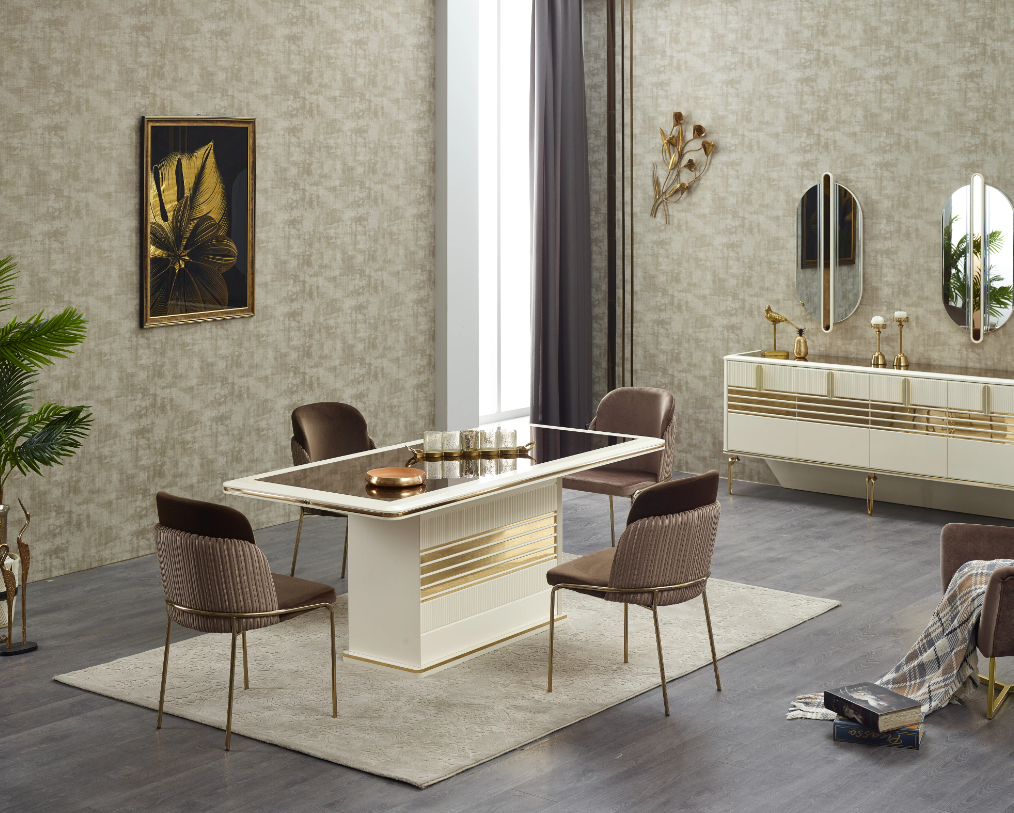 Masa living pentru 6 persoane 191x92x79 cm COD238