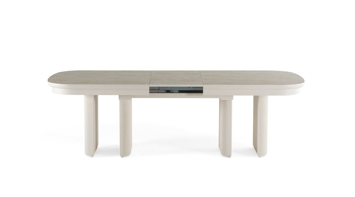 MASA320 living pentru 18-20 persoane 200x100x77h cm - se extinde la 500 cm