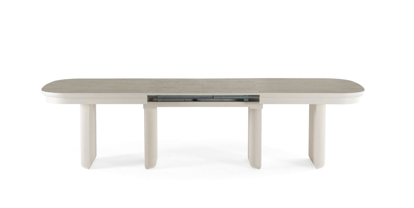 MASA320 living pentru 18-20 persoane 200x100x77h cm - se extinde la 500 cm