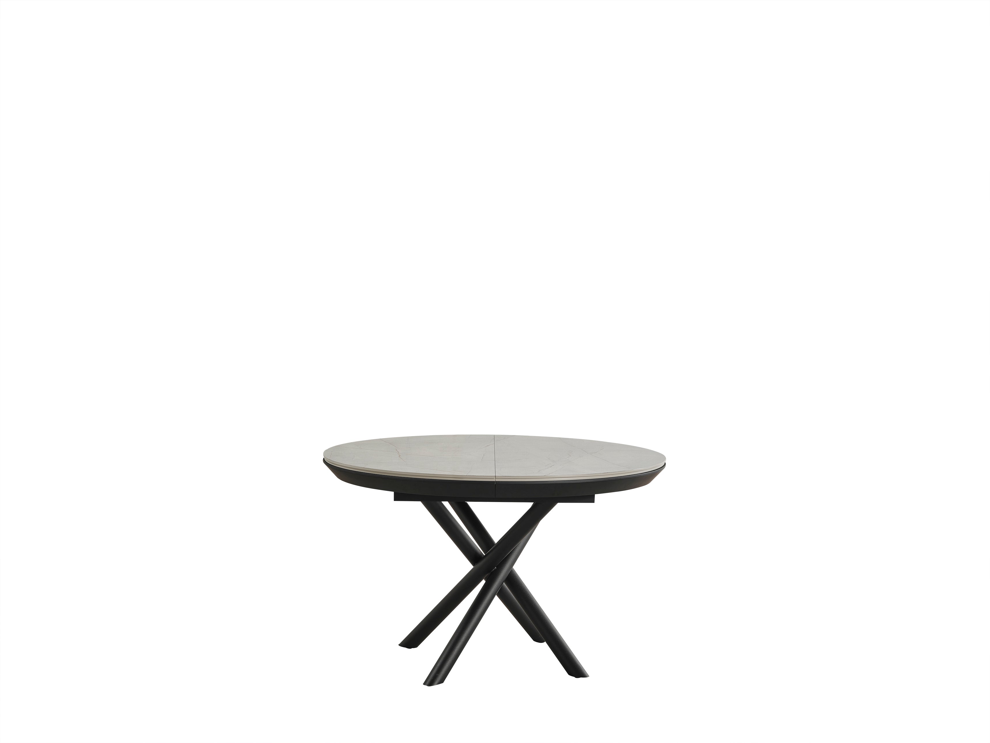 Masa living rotunda extensibila 130x130x78 cm COD276