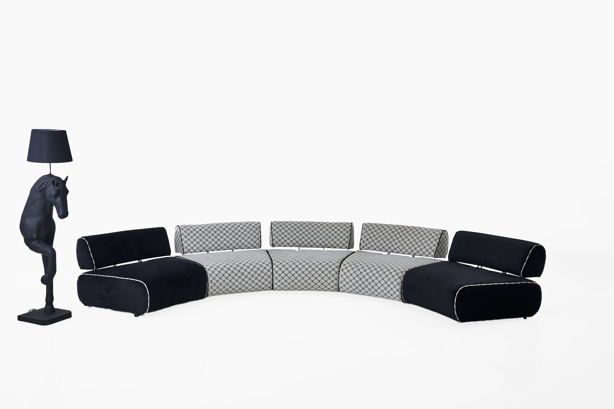 COLTAR134 - coltar modular, spatar rabatabil, 490x105x78h cm