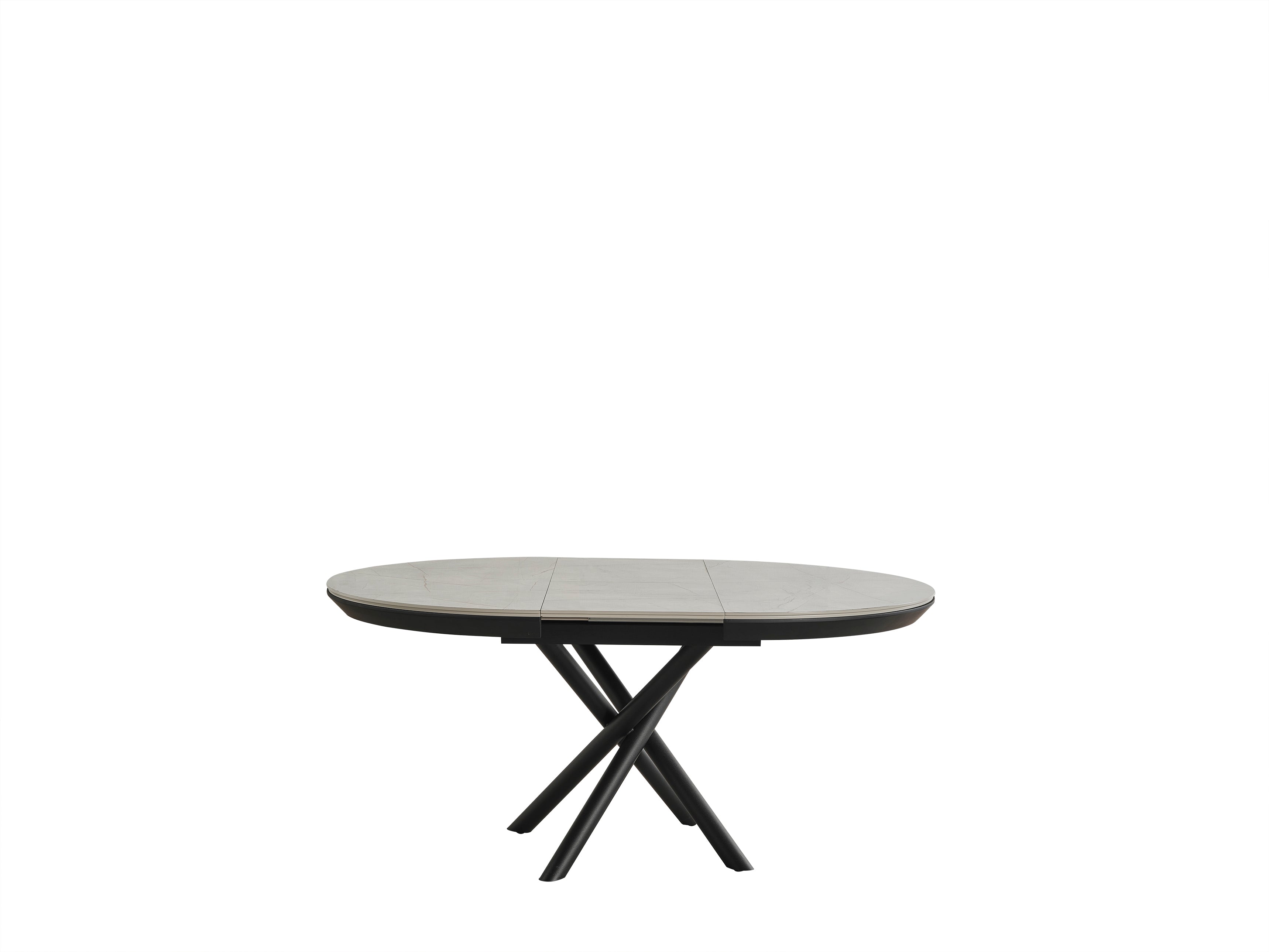 Masa living rotunda extensibila 130x130x78 cm COD276