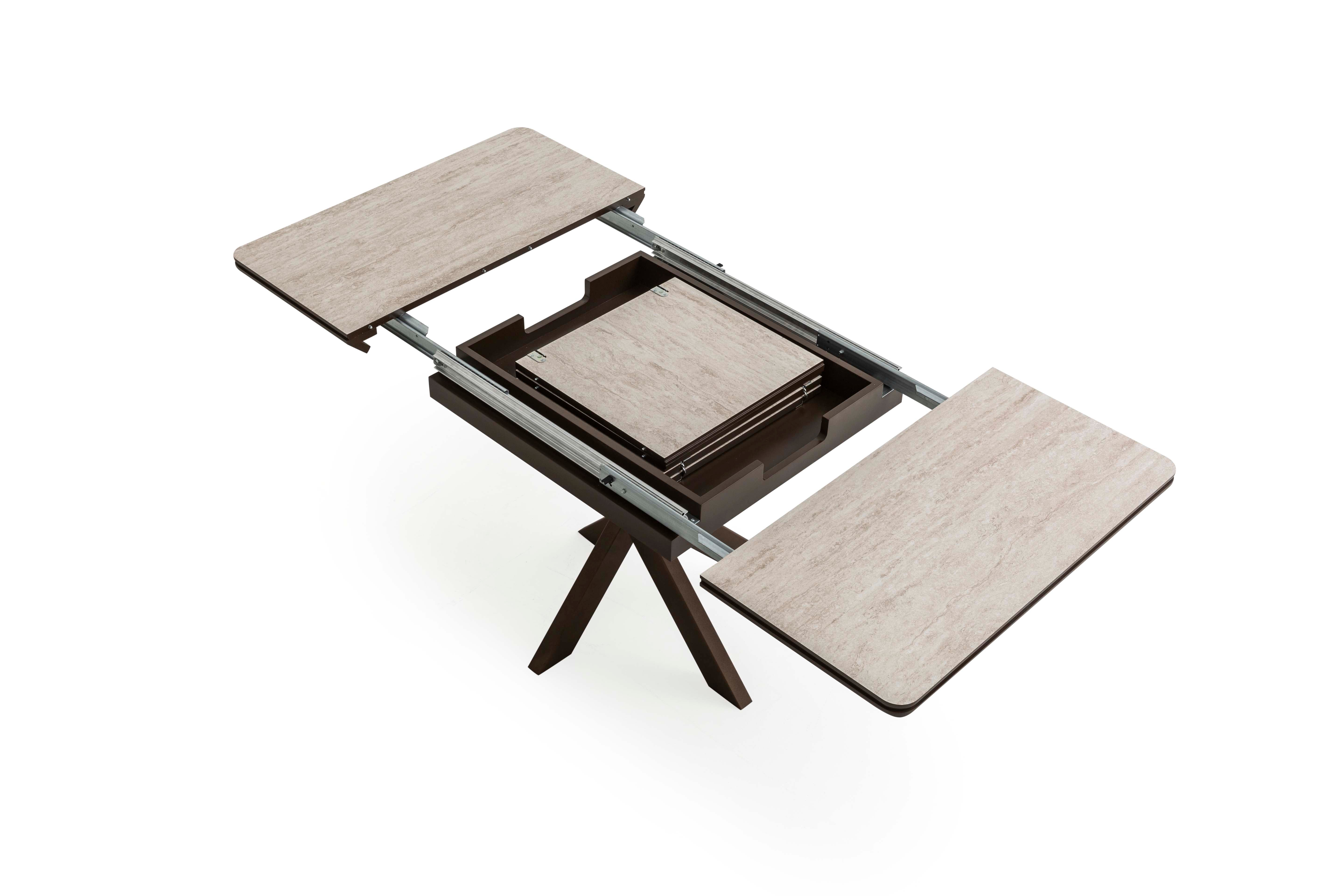 Masa living patrata extensibila 90x90x78h cm COD278