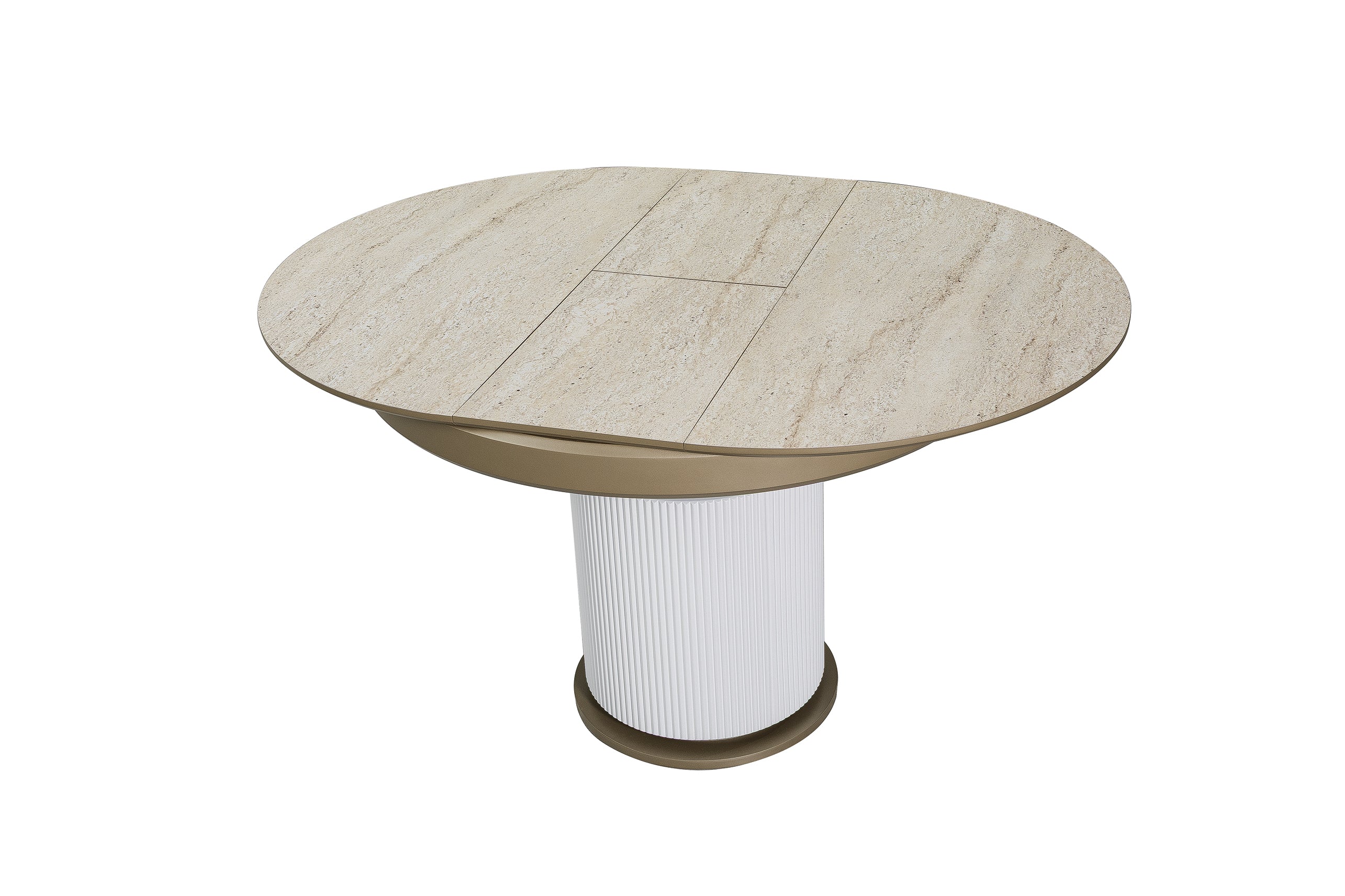 MASA302 rotunda extensibila 100x77h cm (se extinde la 133 cm)