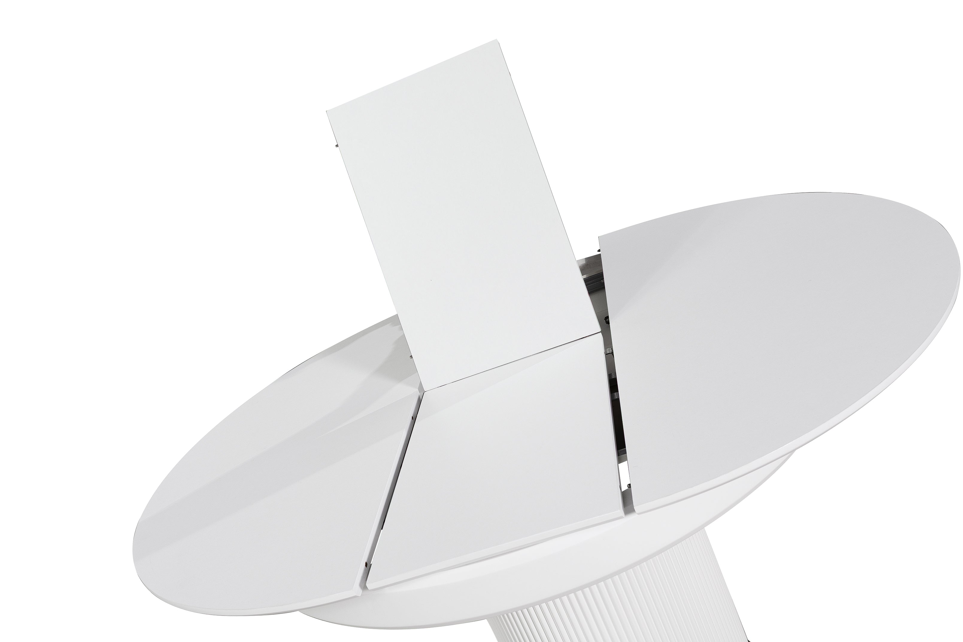 Masa rotunda extensibila 100x77h cm (se extinde la 133 cm) COD302