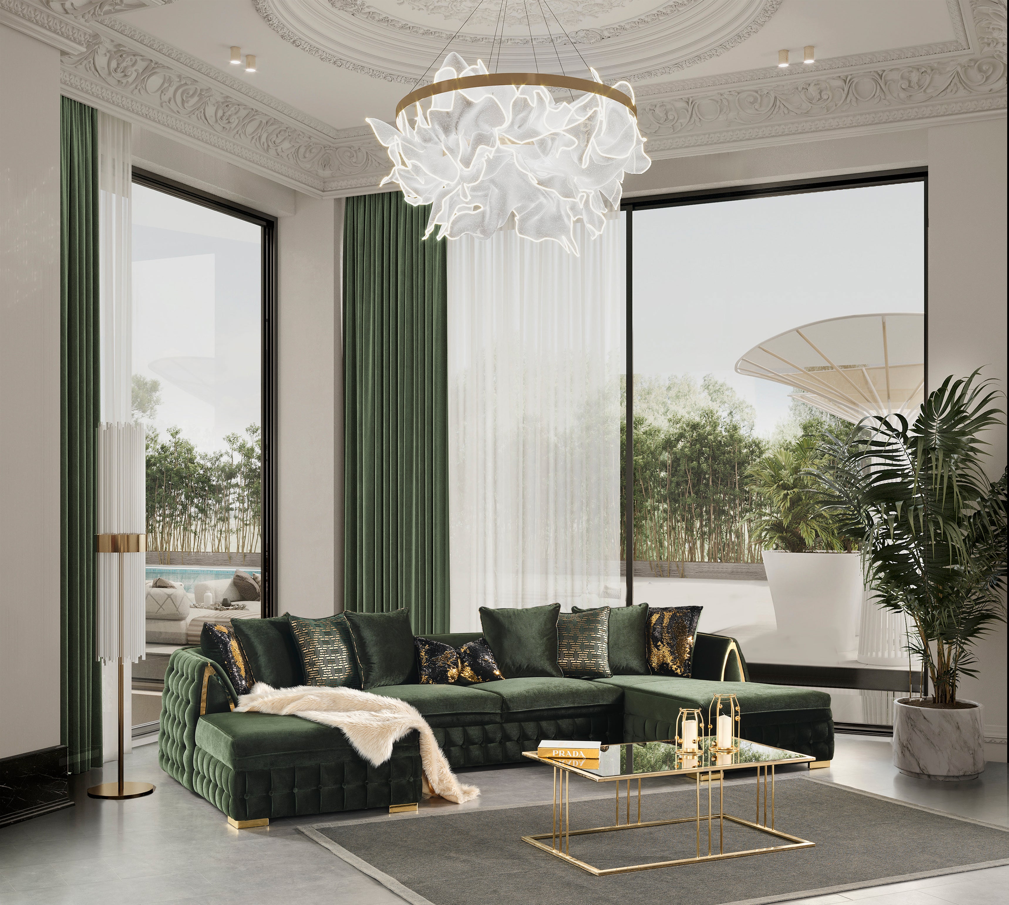 Coltar Baku COD125, 340x170x75 H cm