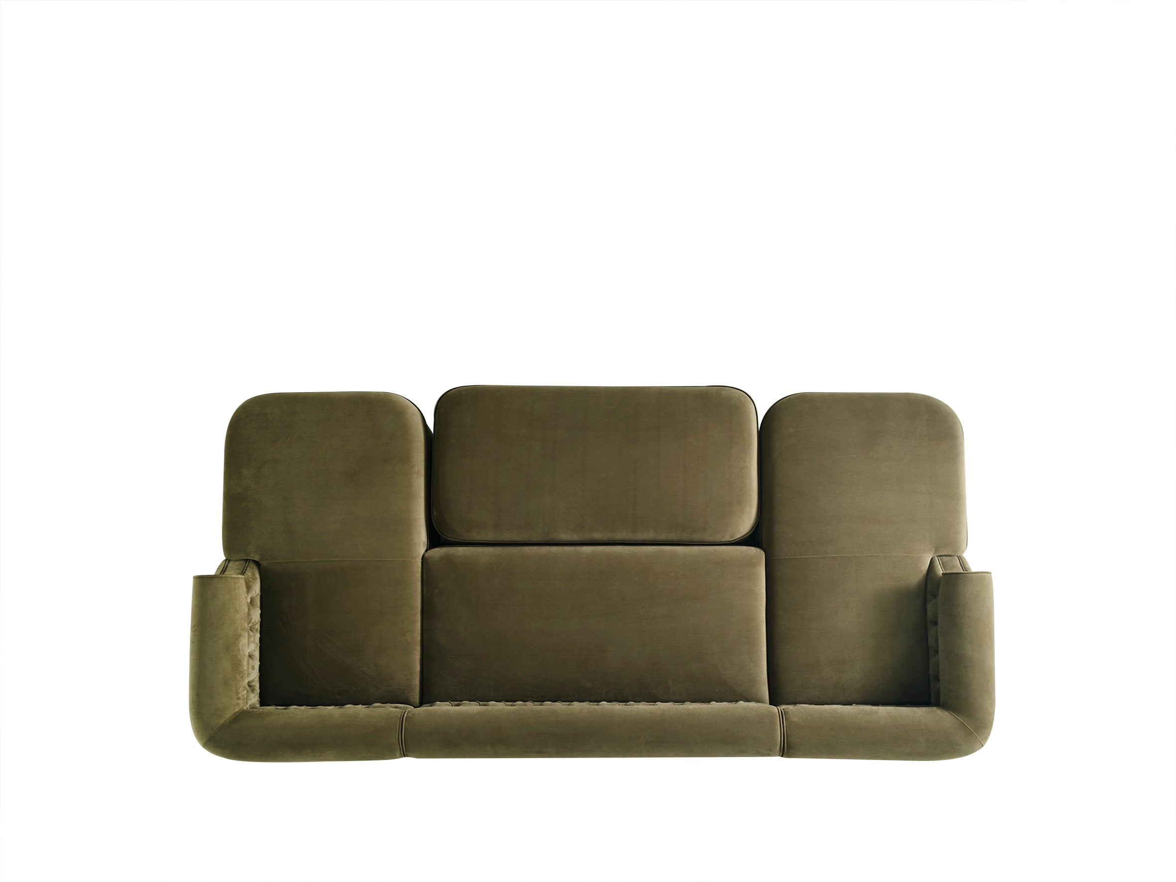 Coltar Barcelona, 340x170x75 H cm + PUFA