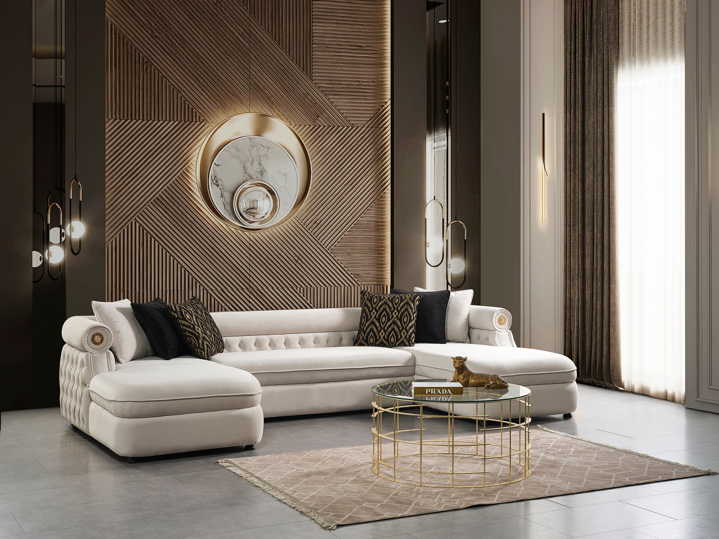 Coltar Barcelona COD124, 340x170x75 H cm