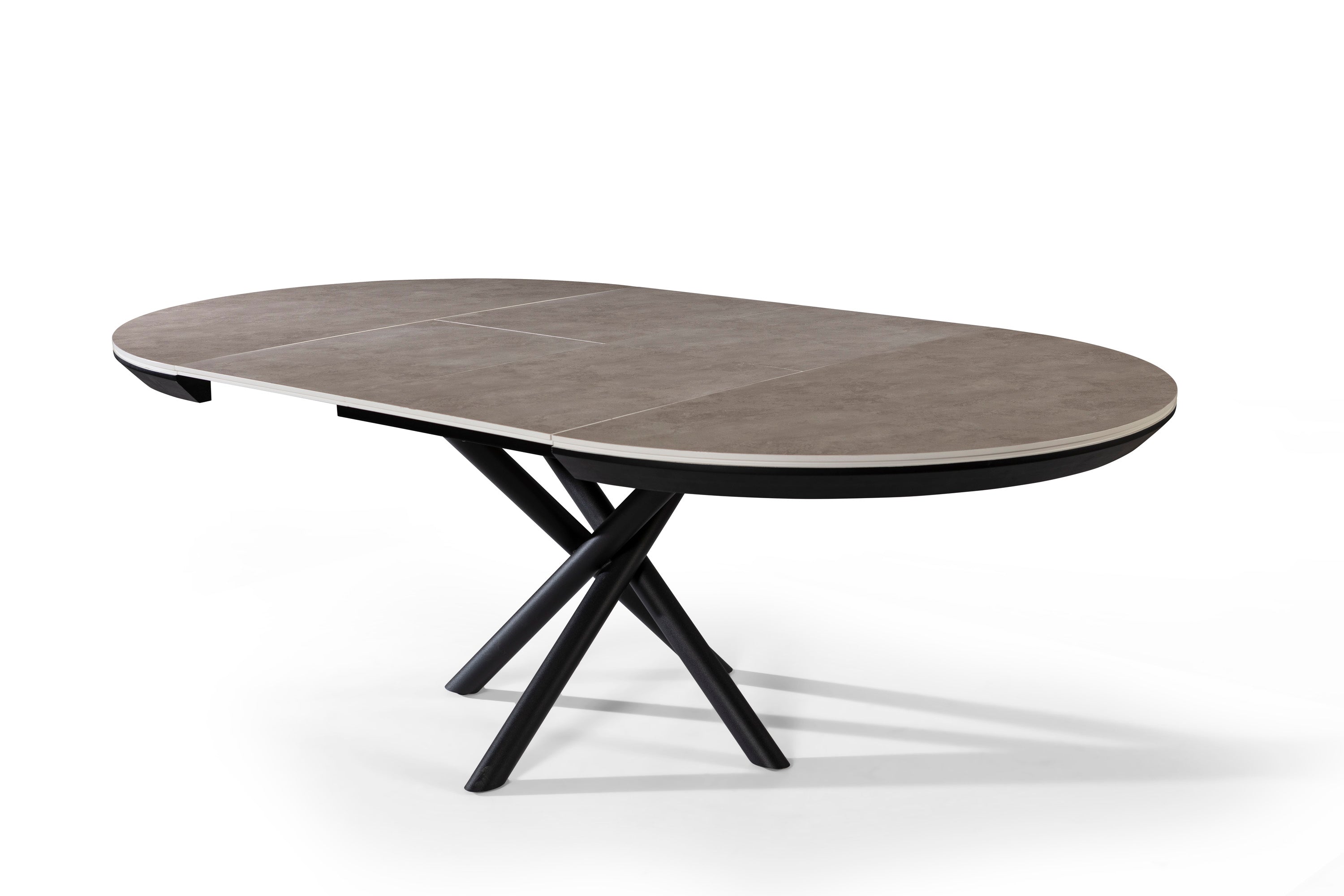 Masa living rotunda extensibila 130x130x78 cm COD276