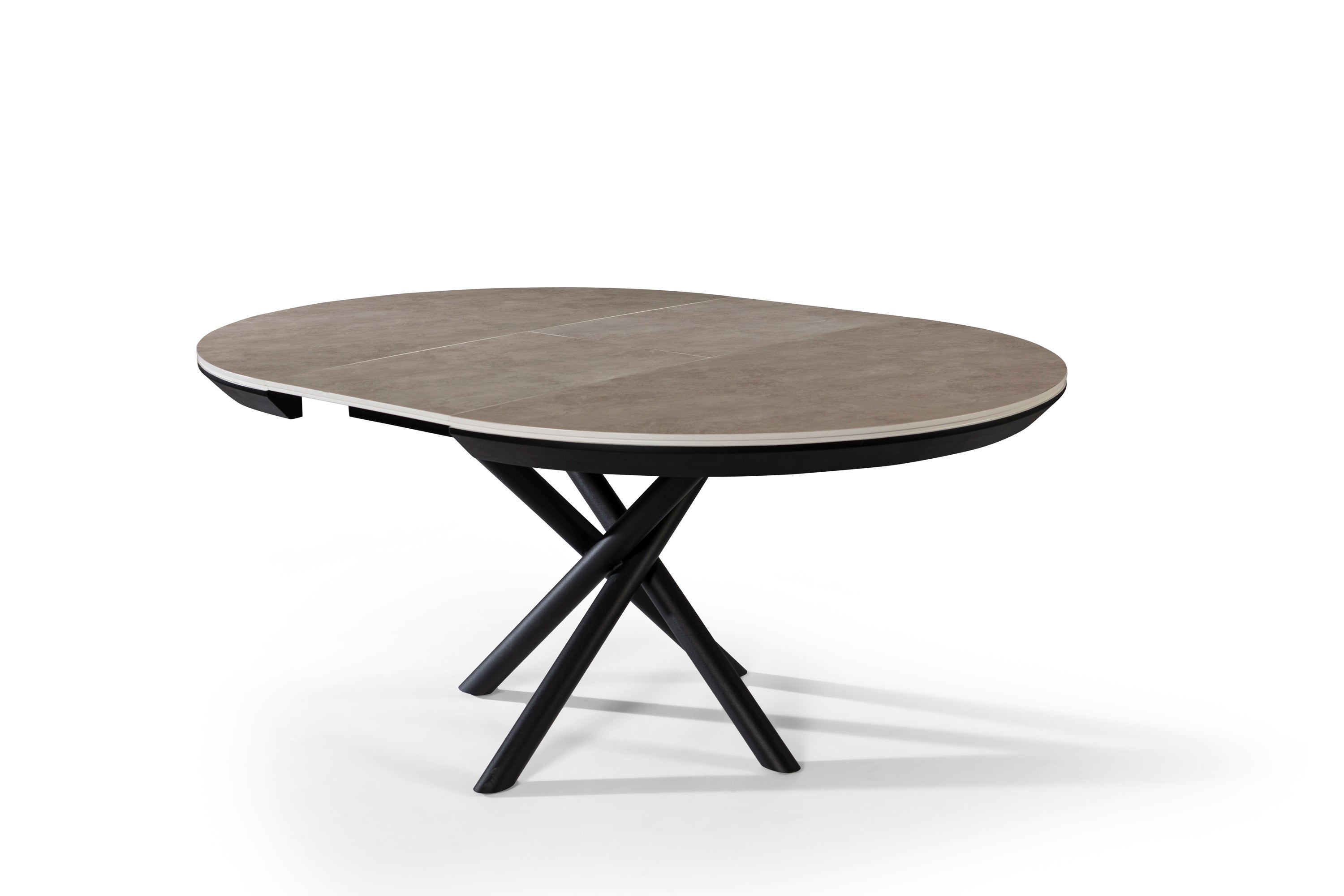 Masa living rotunda extensibila 130x130x78 cm COD276