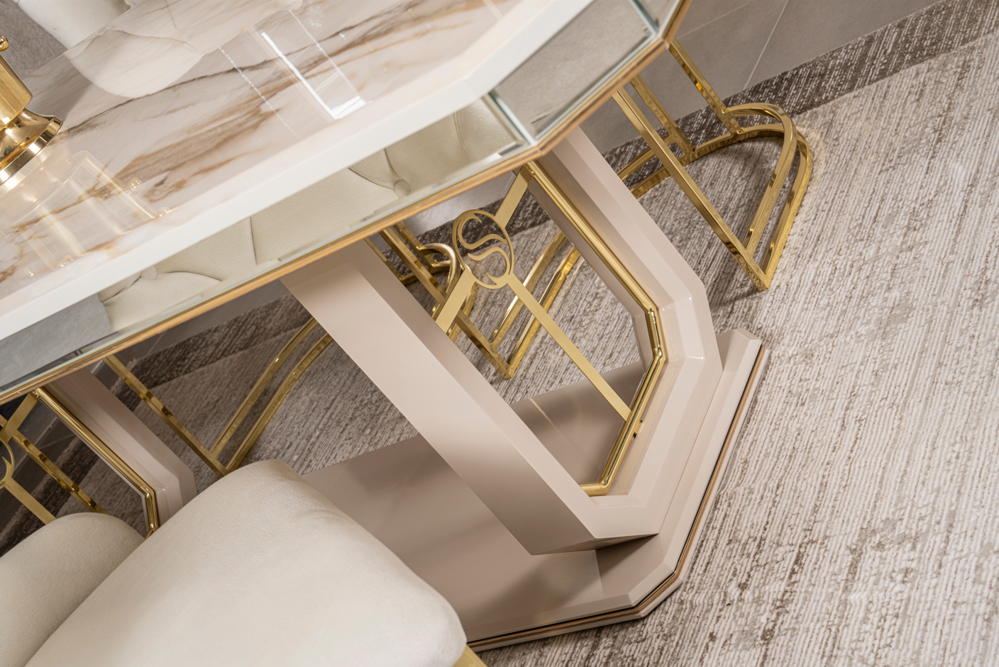 Masa living pentru 8 persoane 240x100x77 cm COD257