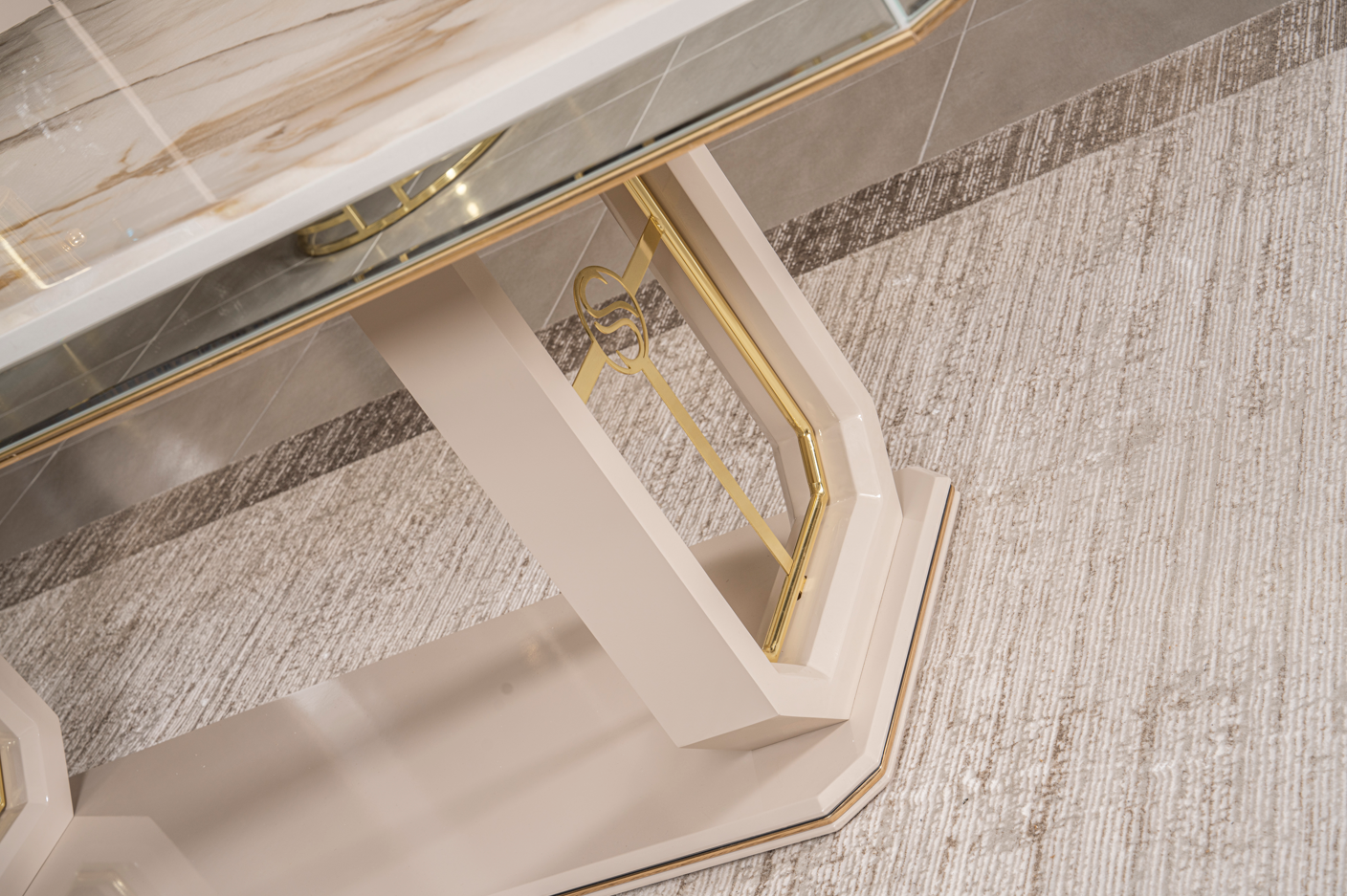 Masa living pentru 8 persoane 240x100x77 cm COD257