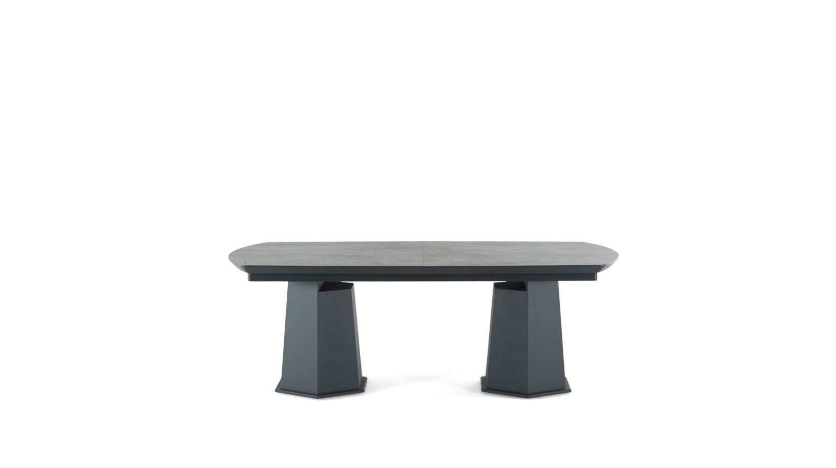 MASA326 living pentru 8-10 persoane 200x100x77h cm - se extinde la 302 cm