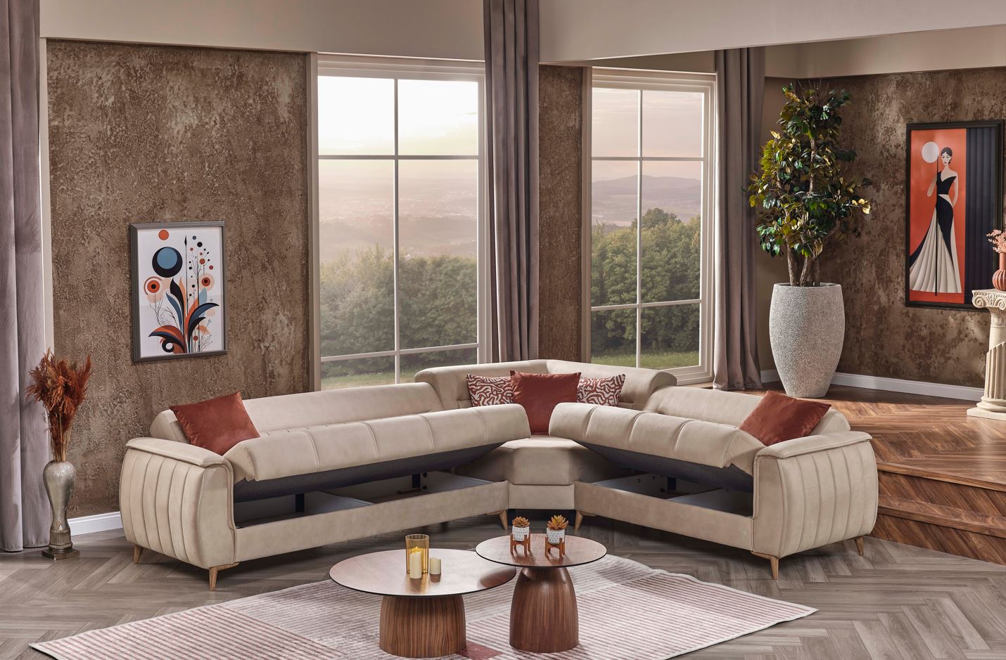 COLTAR132 - 320X265 CM, extensibil, interschimbabil