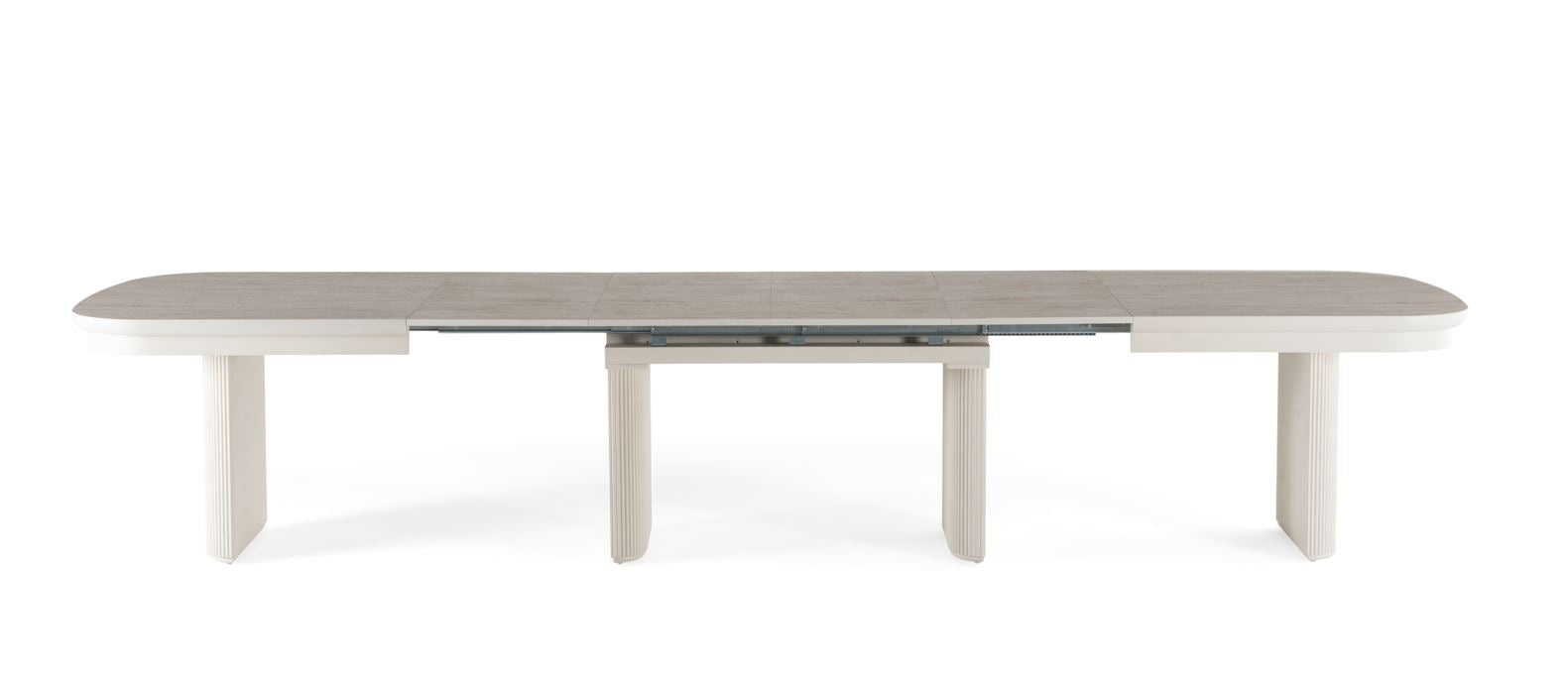 MASA320 living pentru 18-20 persoane 200x100x77h cm - se extinde la 500 cm