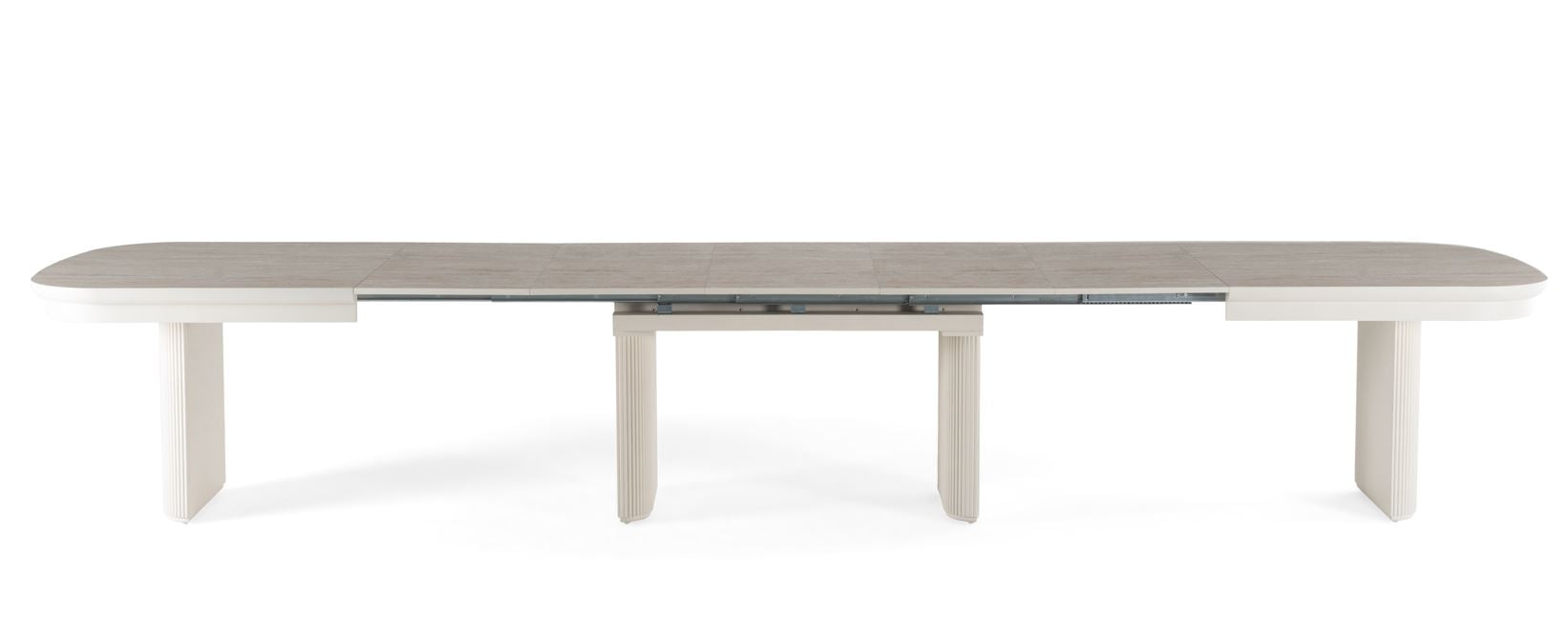 MASA320 living pentru 18-20 persoane 200x100x77h cm - se extinde la 500 cm