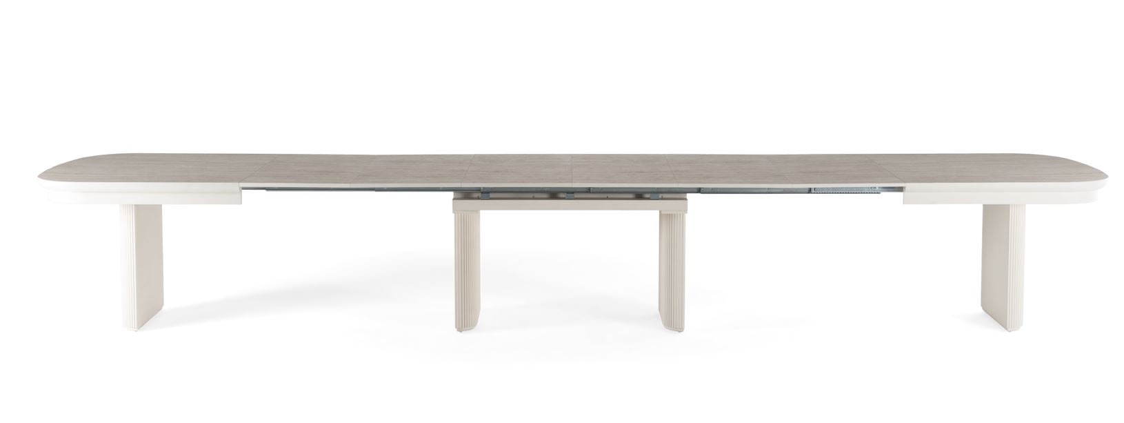 MASA320 living pentru 18-20 persoane 200x100x77h cm - se extinde la 500 cm