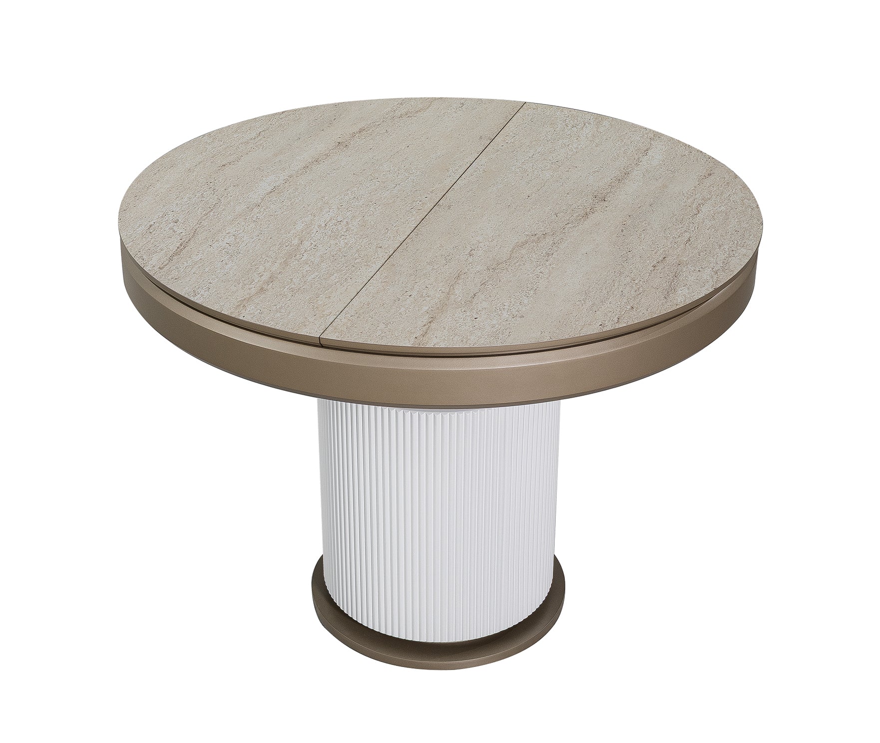 MASA302 rotunda extensibila 100x77h cm (se extinde la 133 cm)