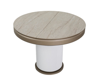 MASA302 rotunda extensibila 100x77h cm (se extinde la 133 cm)