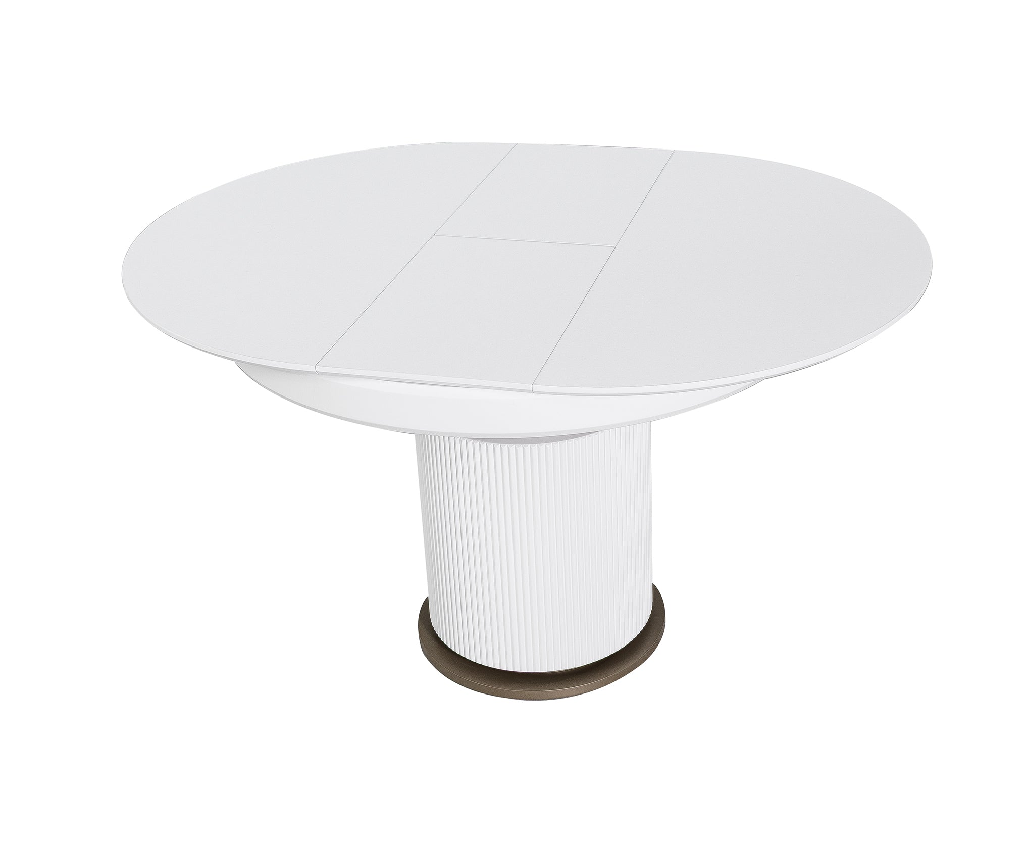 Masa rotunda extensibila 100x77h cm (se extinde la 133 cm) COD302