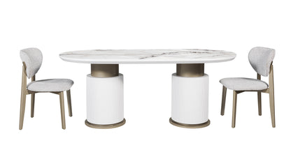MASA303 living pentru 6 persoane 195x92x80h cm