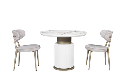 MASA301 rotunda neextensibila 100x77h cm