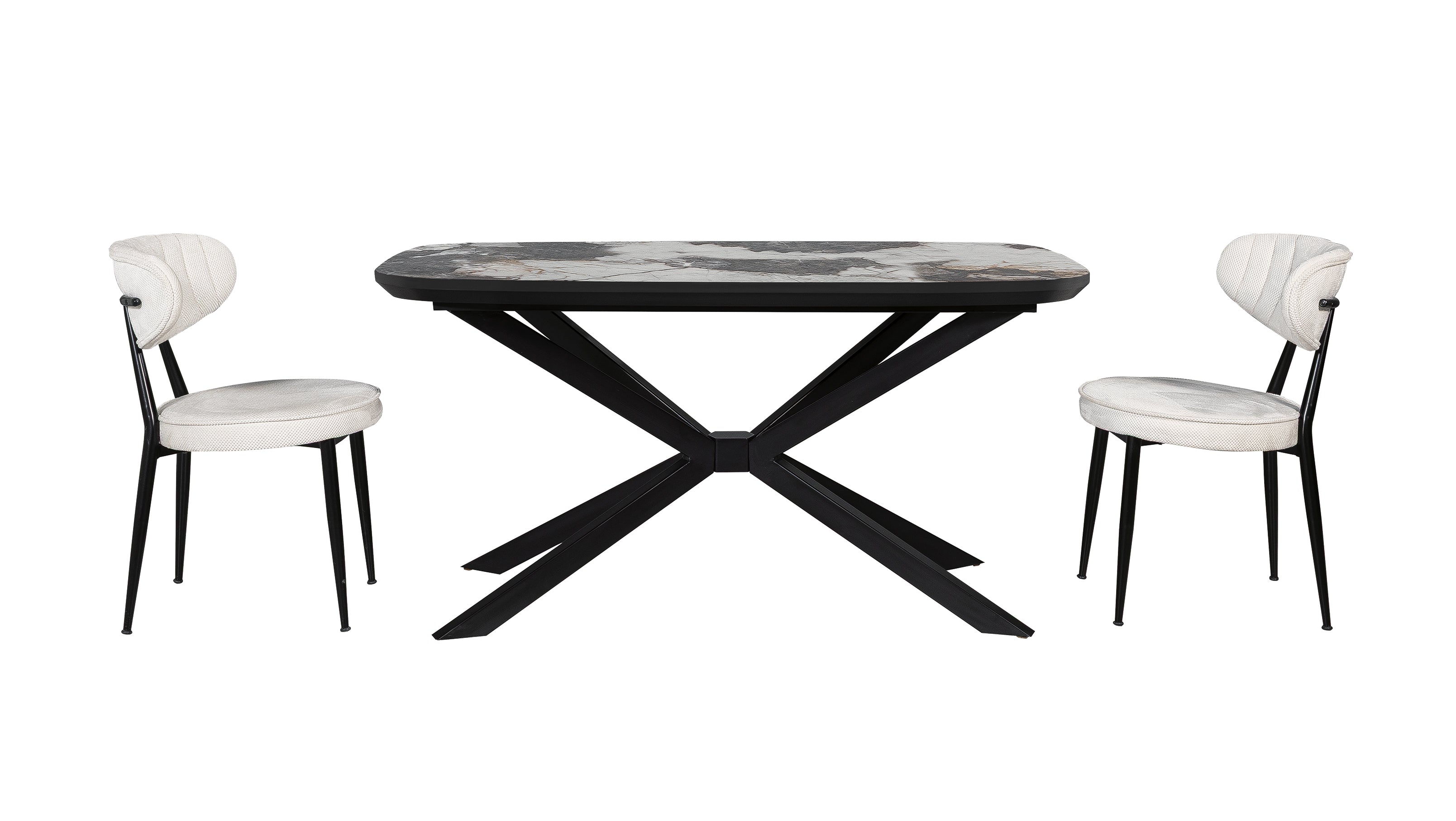 MASA299 living pentru 6 persoane 164x80x77h cm