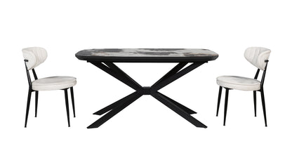 MASA299 living pentru 6 persoane 164x80x77h cm