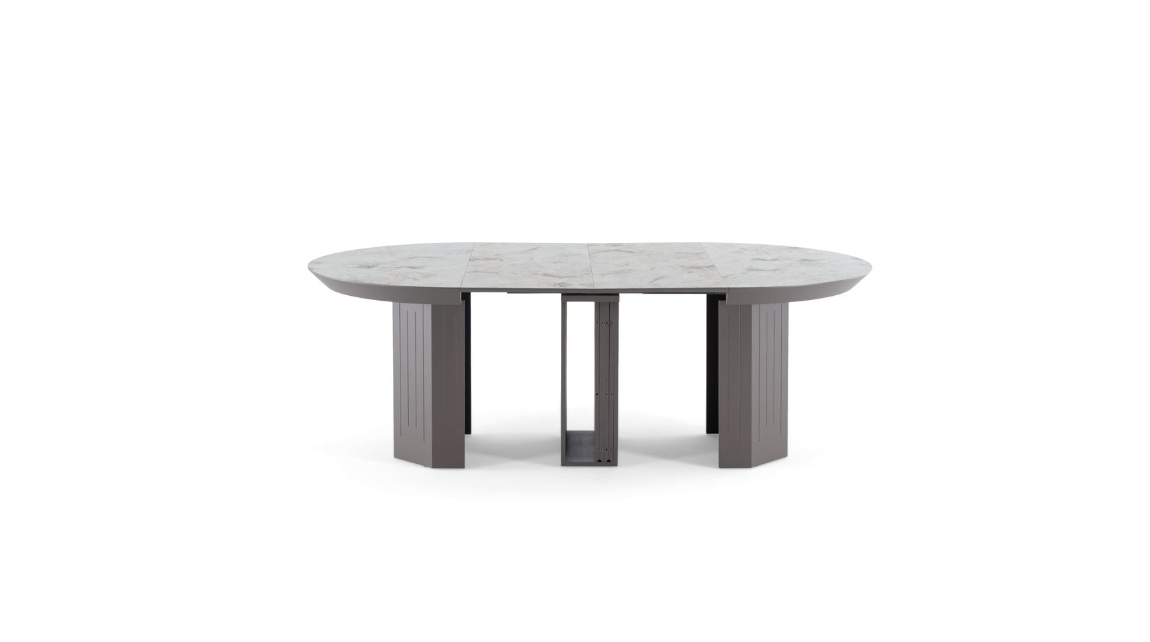 Masa living pentru 10 persoane - 130x130x77h cm - se extinde la 322 cm - COD322